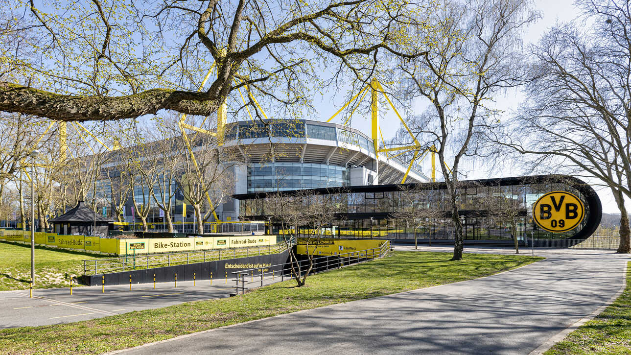 BVB-Stadion im Corona-Zeiten